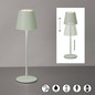 Preview: FHL Viletto LED Tischleuchte 2W dimmbar Akku warmweiss salbeigrün 850643