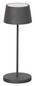 Preview: FHL Asena Pro LED Tischleuchte 2W dimmbar CCT einstellbare Lichtfarbe sandgrau 850672