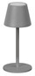 Preview: FHL Salerno LED Tischleuchte 1,5W dimmbar Akku CCT einstellbare Lichtfarbe sandgrau 850746