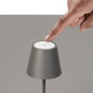 Preview: FHL Basena LED Tischleuchte 1,5W dimmbar Akku CCT einstellbare Lichtfarbe sandgrau 850803
