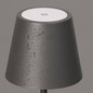 Preview: FHL Basena LED Tischleuchte 1,5W dimmbar Akku CCT einstellbare Lichtfarbe sandgrau 850803