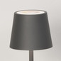 Preview: FHL Bisco LED Tischleuchte 2W dimmbar Akku CCT einstellbare Lichtfarbe sandgrau 850809