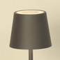 Preview: FHL Bisco LED Tischleuchte 2W dimmbar Akku CCT einstellbare Lichtfarbe sandgrau 850809
