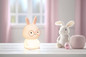 Preview: FHL Josie LED Tischleuchte 0,4W dimmbar Akku warmweiss pink 850852