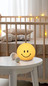 Preview: FHL GlowMoji LED Tischleuchte 0,3W dimmbar Akku warmweiss gelb 850866