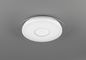 Preview: Fischer & Honsel T-Esra LED Deckenleuchte 19W Tunable white steuerbar dimmbar silber + Fernbedienung 20756