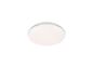 Preview: Fischer & Honsel Faro LED Deckenleuchte 21,8W warmweiss dimmbar Acrylglas weiß 21104