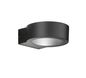 Preview: Fischer & Honsel Torres LED Wandleuchte 3,3W warmweiss Glas klar schwarz 30382