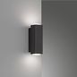 Preview: Fischer & Honsel Carlo LED Wandleuchte 2-fach 7W warmweiss Acryl schwarz 30383