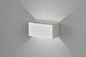 Preview: Fischer & Honsel Wallo LED Wandleuchte 4-fach 11,2W warmweiss silber IP44 30518