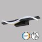 Preview: Fischer & Honsel Bridge LED Wandleuchte 8W Tunable white steuerbar dimmbar Acryl sandschwarz 30526