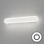 Preview: Fischer & Honsel Stretto LED Wandleuchte 9,9W warmweiss schaltbar Acryl sandweiß 30553