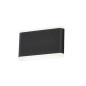 Preview: Fischer & Honsel Scounce LED Wandleuchte 2-fach 10,4W warmweiss Acrylglas sandschwarz IP44 30559