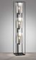 Preview: Fischer & Honsel Samu Stehleuchte 3-fach E27 schaltbar Glas rauchfarben sandschwarz 40419