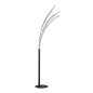 Preview: Fischer & Honsel Ellmau LED Stehleuchte 32,5W Tunable white steuerbar dimmbar sandschwarz 40439