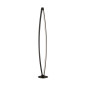 Preview: Fischer & Honsel Fenga LED Stehleuchte 17,6W Tunable white steuerbar dimmbar Acryl sandschwarz 40503