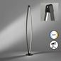 Preview: Fischer & Honsel Fenga LED Stehleuchte 17,6W Tunable white steuerbar dimmbar Acryl sandschwarz 40503