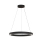 Preview: Fischer & Honsel Sirko LED Pendelleuchte 55,3W Tunable white steuerbar dimmbar Acrylglas sandschwarz 61049