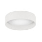 Preview: FHL Linus LED Deckenlampe Leinen 40cm 20W dimmbar weiß 821300