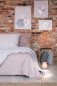 Preview: FHL Eve Tischlampe, Tischleuchte Rosa E14 nickel 850226