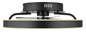Preview: Globo Conway LED Deckenventilator 40W CCT Schwarz, Metall Fernbedienung Memoryfunktion Ø50cm 03634
