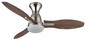 Preview: Globo Gale LED Deckenventilator 22W CCT Nickel Matt, Metall Fernbedienung Memoryfunktion 32,5cm 03671N