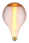 Preview: Globo Lampe E27 Leuchtmittel E27 4W Warmweiß Rauchfarben, Glas Ø13cm 11537S