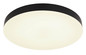 Preview: Globo Matthew LED Deckenleuchte 36W CCT Schwarz Matt Ø40cm 12384-36