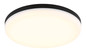 Preview: Globo Matthew LED Deckenleuchte 18W Neutralweiß Schwarz Matt Ø30cm 12387-24