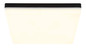 Preview: Globo Matthew LED Deckenleuchte 18W Neutralweiß Schwarz Matt 5cm 12388-24