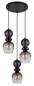 Preview: Globo Clarity E27 Hängeleuchte 3-fach 25W Schwarz Matt, Metall Ø15cm 15174-3H