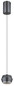 Preview: Globo Marthy LED Hängeleuchte 6W Warmweiß Grau Matt, Metall Ø10cm 15209
