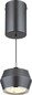 Preview: Globo Marthy LED Hängeleuchte 6W Warmweiß Grau Matt, Metall Ø10cm 15209