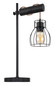 Preview: Globo Mina E27 Tischleuchte 40W Schwarz Matt, Metall Ø13,6cm 15326TNB