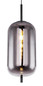 Preview: Globo Blacky E27 Hängeleuchte 60W Schwarz, Metall Ø22cm 15345H2