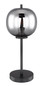 Preview: Globo Blacky E14 Tischleuchte 40W Schwarz, Metall Ø18,5cm 15345T