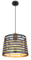Preview: Globo Ablona E27 Hängeleuchte 60W Schwarz Matt, Metall Ø35cm 15451H1
