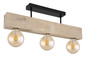Preview: Globo Adalie E27 Deckenleuchte 3-fach 60W Schwarz Matt, Metall 19cm 15455-3D