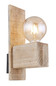 Preview: Globo Adalie E27 Wandleuchte 60W Schwarz Matt, Metall 30cm 15455W