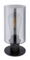 Preview: Globo Hadera E27 Tischleuchte 60W Schwarz Matt, Metall Ø10cm 15465T