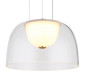 Preview: Globo Jocky LED Hängeleuchte 10W Warmweiß Messingfarben, Metall Ø23cm 15474H1