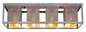 Preview: Globo Thomas E27 Deckenleuchte 4-fach 25W Silberfarben, Metall 22,5cm 15498-4D