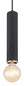 Preview: Globo Marion E27 Hängeleuchte 60W Schwarz Matt, Metall Ø6cm 15499H