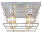 Preview: Globo Merril E27 Deckenleuchte 4-fach 60W Metall 26cm 15530Z-4D
