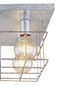 Preview: Globo Merril E27 Deckenleuchte 4-fach 60W Metall 26cm 15530Z-4D