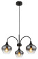 Preview: Globo Maxy E27 Hängeleuchte 3-fach 40W Schwarz Matt, Metall Ø15cm 15548-3H1