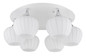 Preview: Globo Maxy E27 Deckenleuchte 6-fach 40W Weiß Matt, Metall Ø18cm 15548-6DW