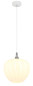 Preview: Globo Maxy E27 Hängeleuchte 60W Weiß Matt, Metall Ø29cm 15548H1W