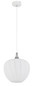 Preview: Globo Maxy E27 Hängeleuchte 60W Weiß Matt, Metall Ø29cm 15548H1W