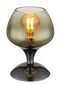 Preview: Globo Maxy E27 Tischleuchte 40W Schwarz-Chrom, Metall Ø15cm 15548T3